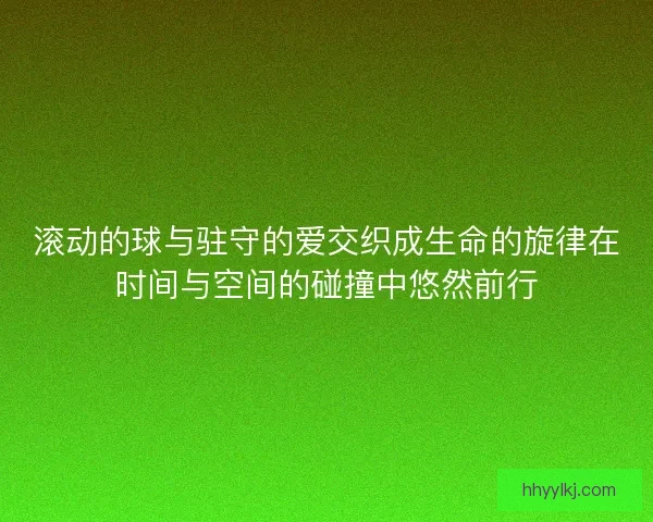 滚动的球与驻守的爱交织成生命的旋律在时间与空间的碰撞中悠然前行 滚动的球与驻守的爱交织成生命的旋律在时间与空间的碰撞中悠然前行